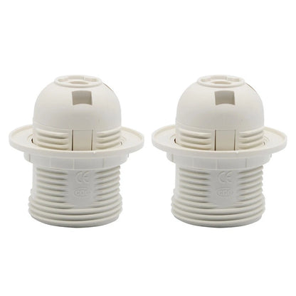2X E27 Lamp Holders for Table Lamps and Pendants
