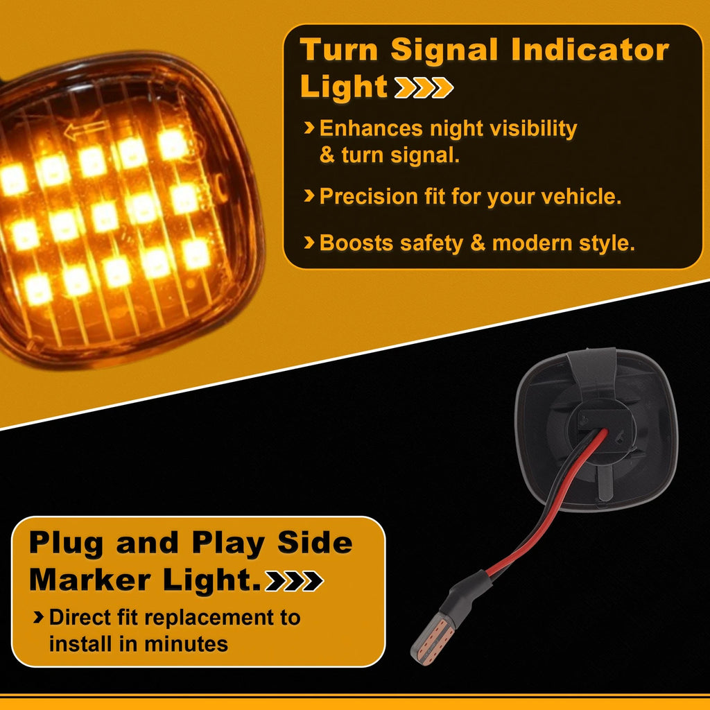 Side Marker Fender Light 4D0949127D for Audi A3 (1996–2000)
