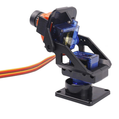 Servo gimbal frame with hardware for FPV quadcopter (No specific years/models)
