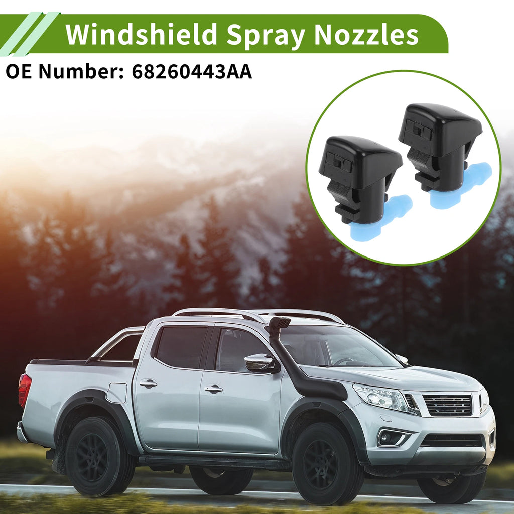 Windshield Washer Nozzle Set for Jeep (No. 68260443AA)
