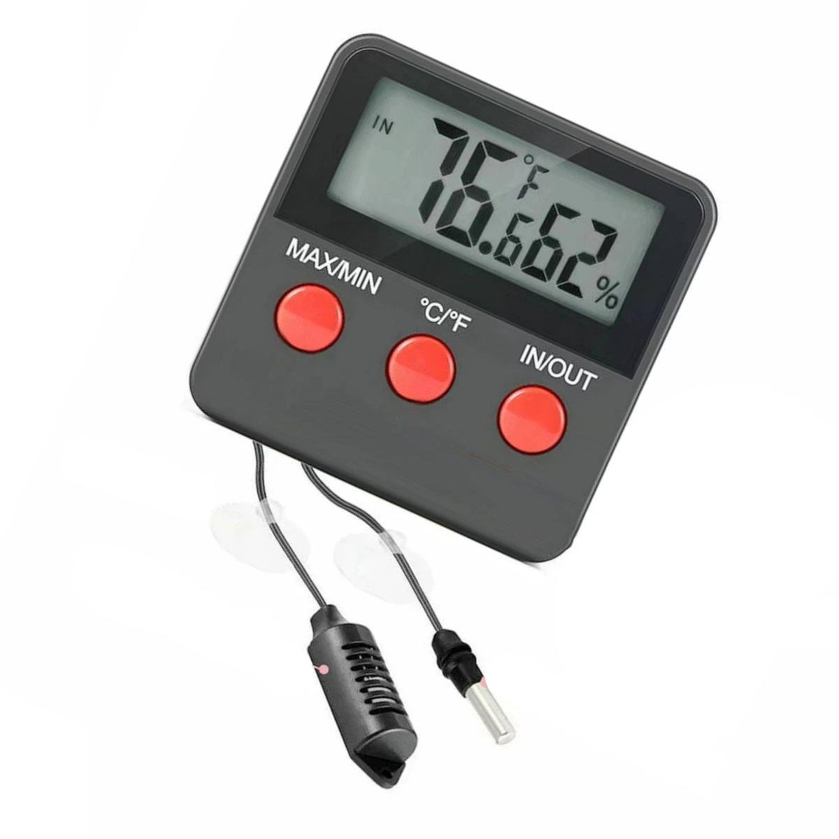 Electronic Temperature Humidity Monitor with Probe for Brooder Incubator (2023)
