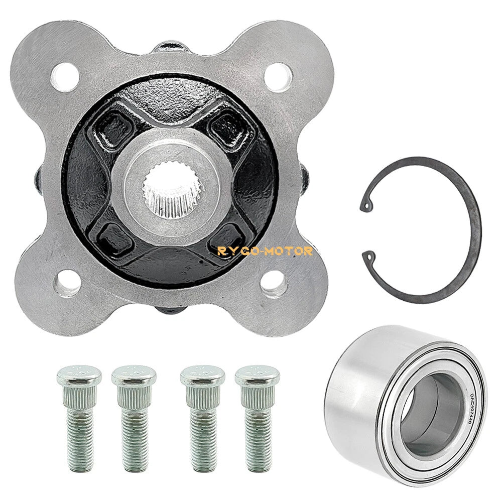 Rear Wheel Hub & Bearing & Studs for Polaris Brutus HD (2013–2018)