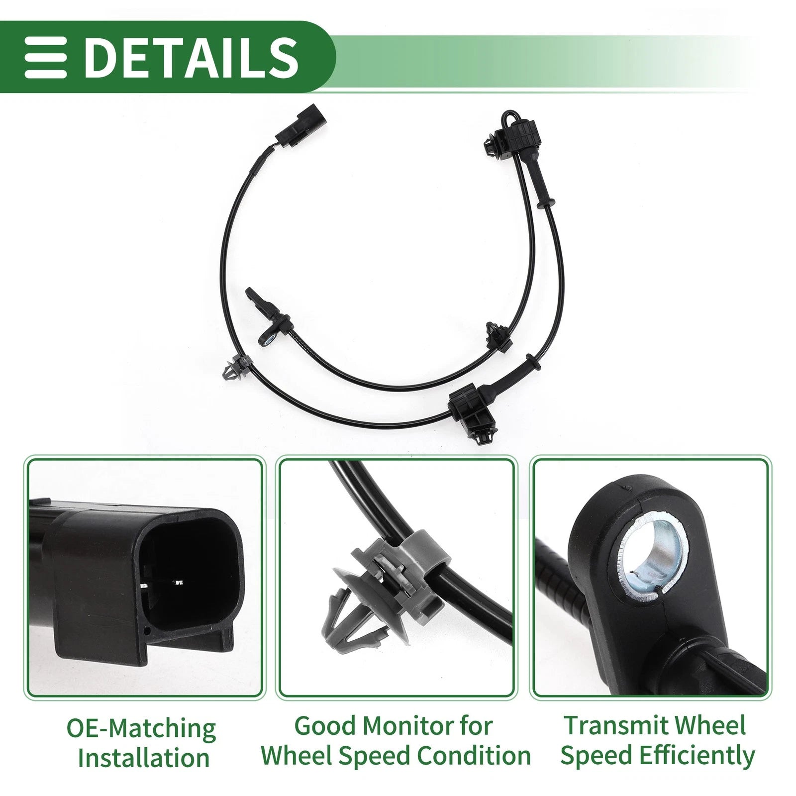 ABS Wheel Speed Sensor No.K0114370X for Mazda 6 (2014–2019)