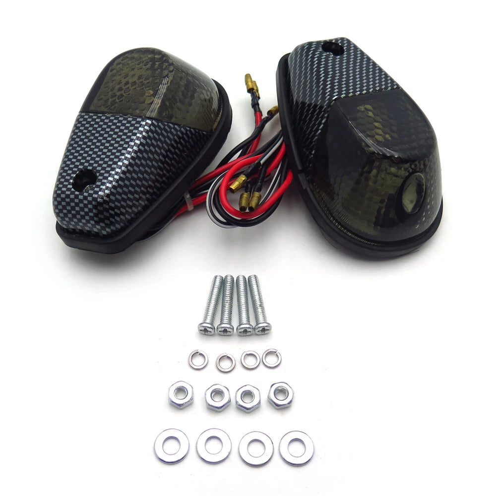 Smoke Flush Mount Turn Signals for Universal Sportbikes (All Years)