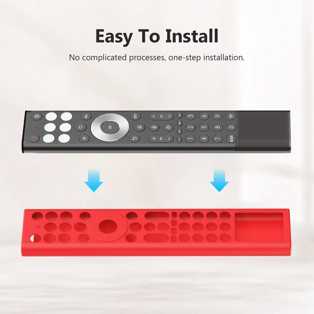 Anti-Slip Silicone Case for Hisense ERF6A66 Remote Control