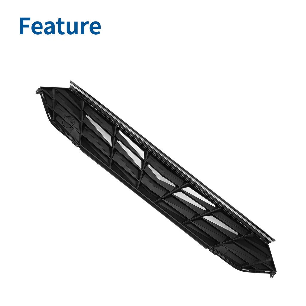 Front Upper Bumper Grille Grill Replacement for Hyundai Elantra (2021–2022)