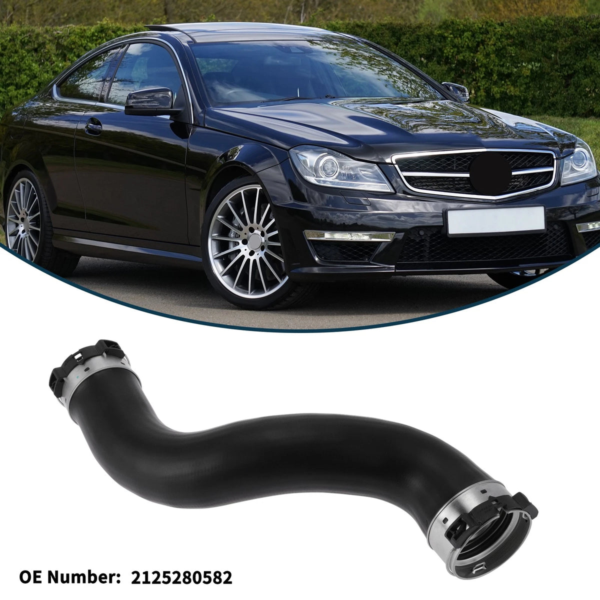 Heater Radiator Hose Replacement for Mercedes-Benz C-Klasse W204 (2007–2011)