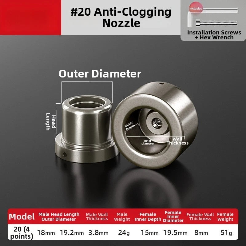 Hot Machine Die Head for PPR Pipe (Anti Blocking Exhaust Design)