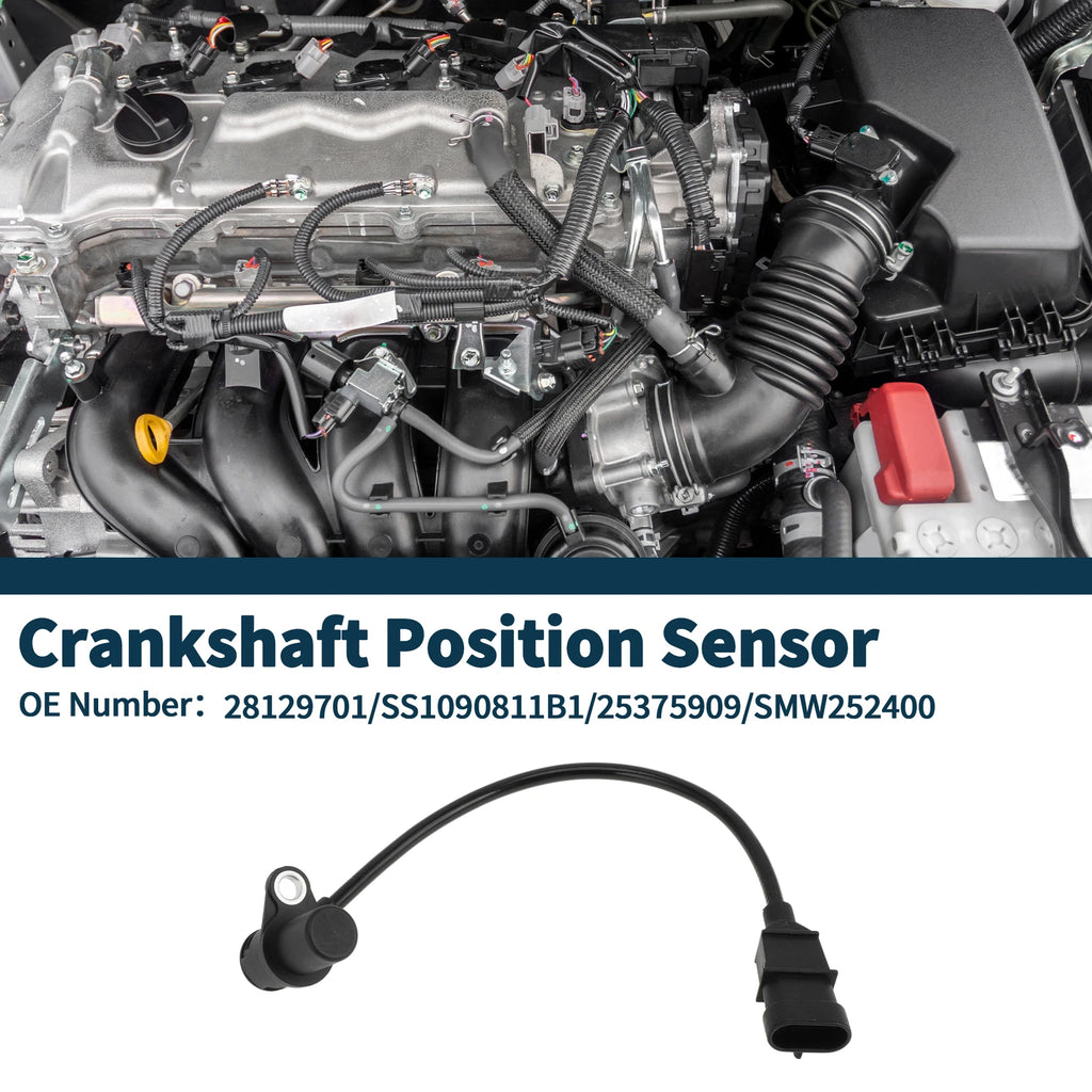 Crankshaft Position Sensor for Great Wall Haval (No. 28129701) 1 Pc Black