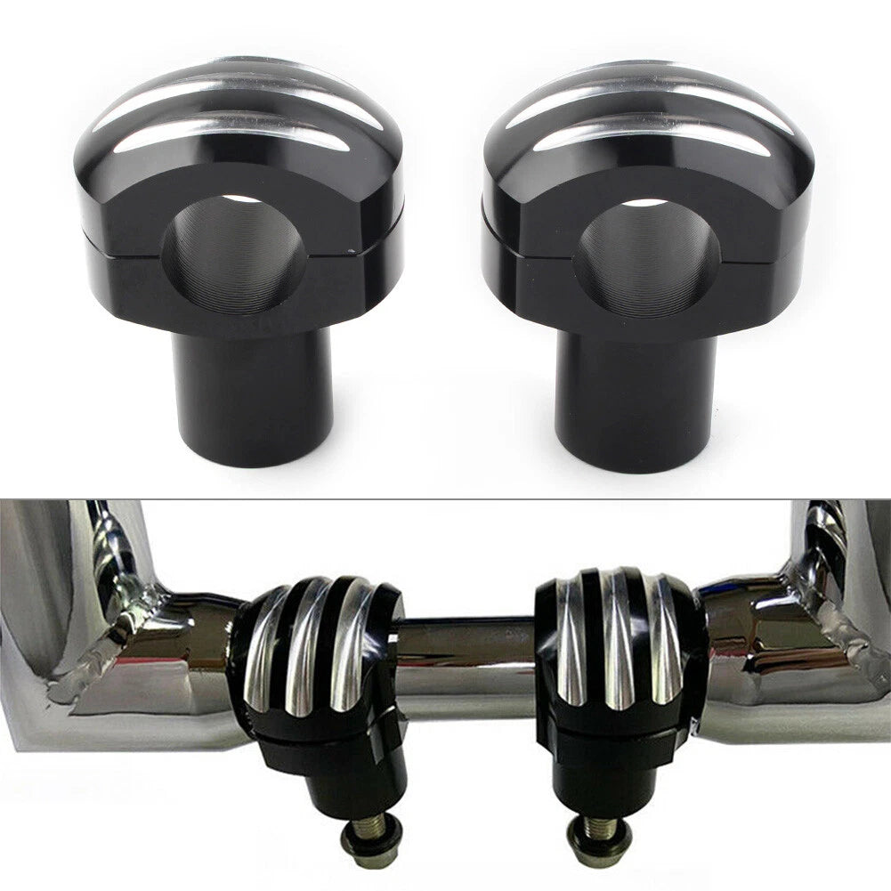 25mm Handlebar Adapter Risers Clamp for Harley Fatboy