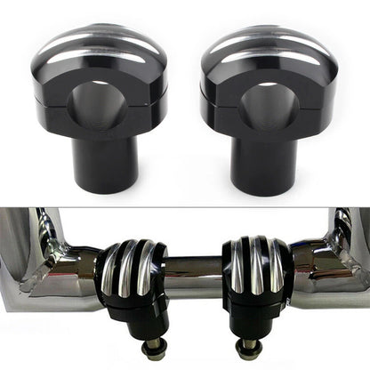 25mm Handlebar Adapter Risers Clamp for Harley Fatboy