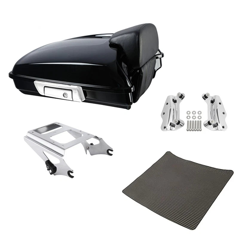 Trunk Backrest Mount Rack for Harley Street Road Glide (2009–2013)