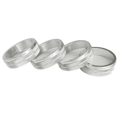 Aluminum Alloy Air Conditioning Audio Knobs for Volvo
