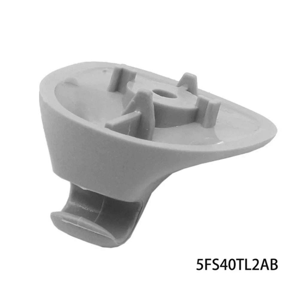 2pcs 5FS40TL2AB Car Sun Visor Clip Hooks Plastic Holder Grey For Jeep