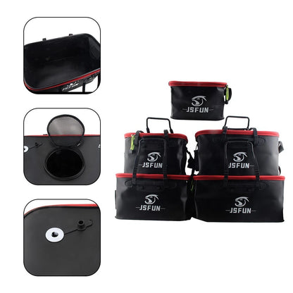 Portable Folding Fishing Bucket for Outdoor Use