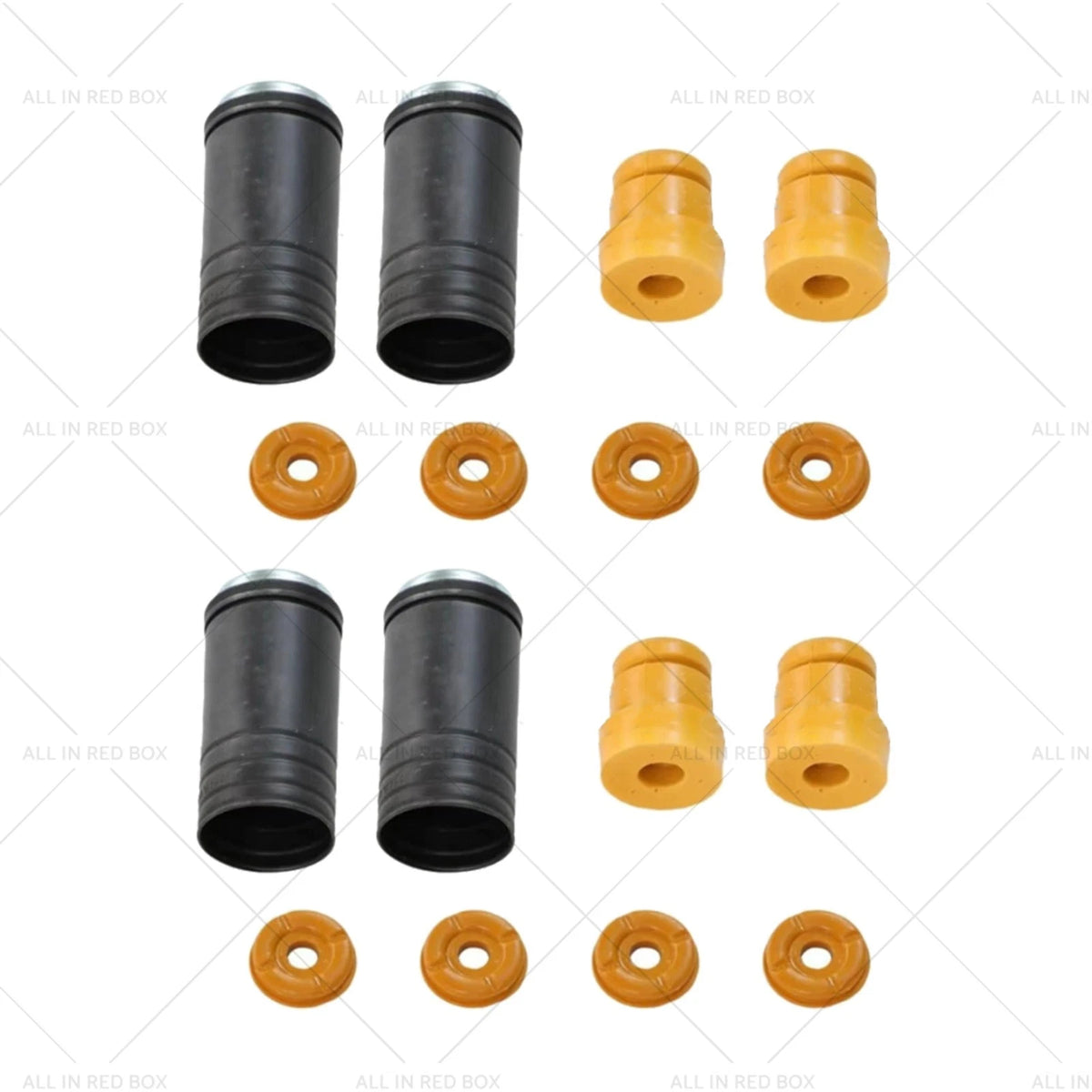 16x Bushing, Bump Stop & Dust Cover for BMW X5 E70 X6 E71 (2007–2013)