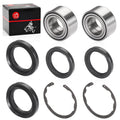 Front Wheel Bearings with Seals Kit for Kawasaki Bayou 300 400 (1990–2004)