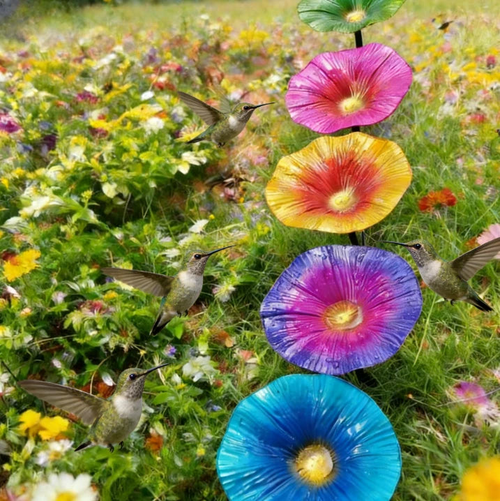 Bird Feeder and Watering Station for Garden Decor (Easy Installation)
