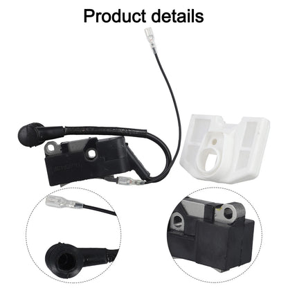 Ignition Coil Kit for Chainsaw Engines (Compatible with Common Sizes)