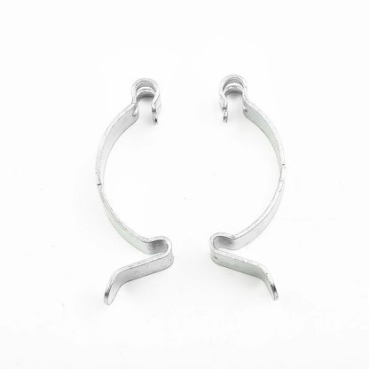 2Pcs Air Filter Lid Clip Clamp for Toyota - Silver