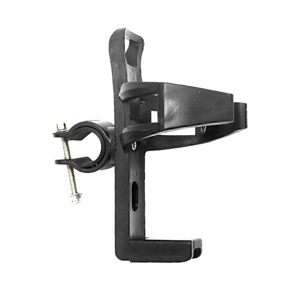 Black MTB Bicycle Plastic Water Bottle Holder Cage with Quick Release Clamp Bike