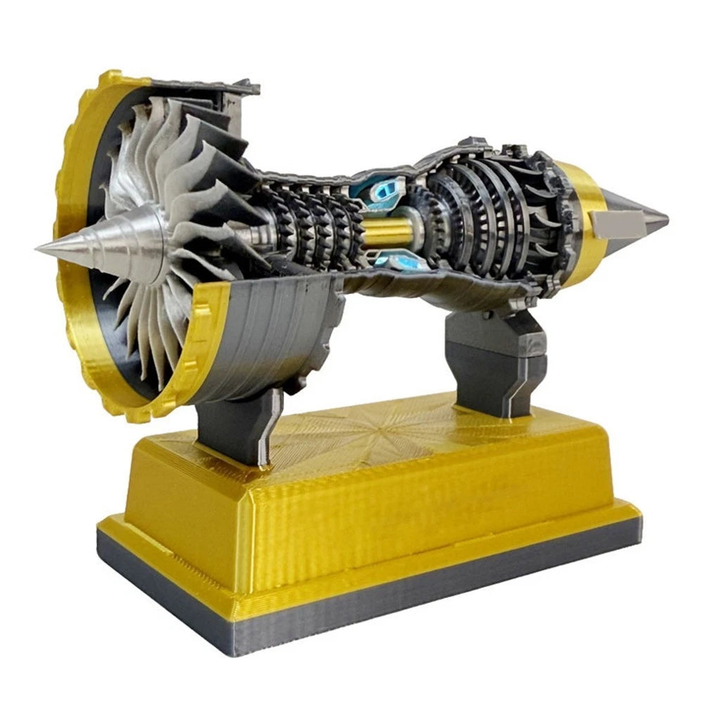 Portable TR900 Turbofan Engine Model with Easy Battery Replacement System