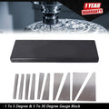 10 Pcs Angle Block Set 1-5 Degree & 5-30 Degree Gauge Block Precision