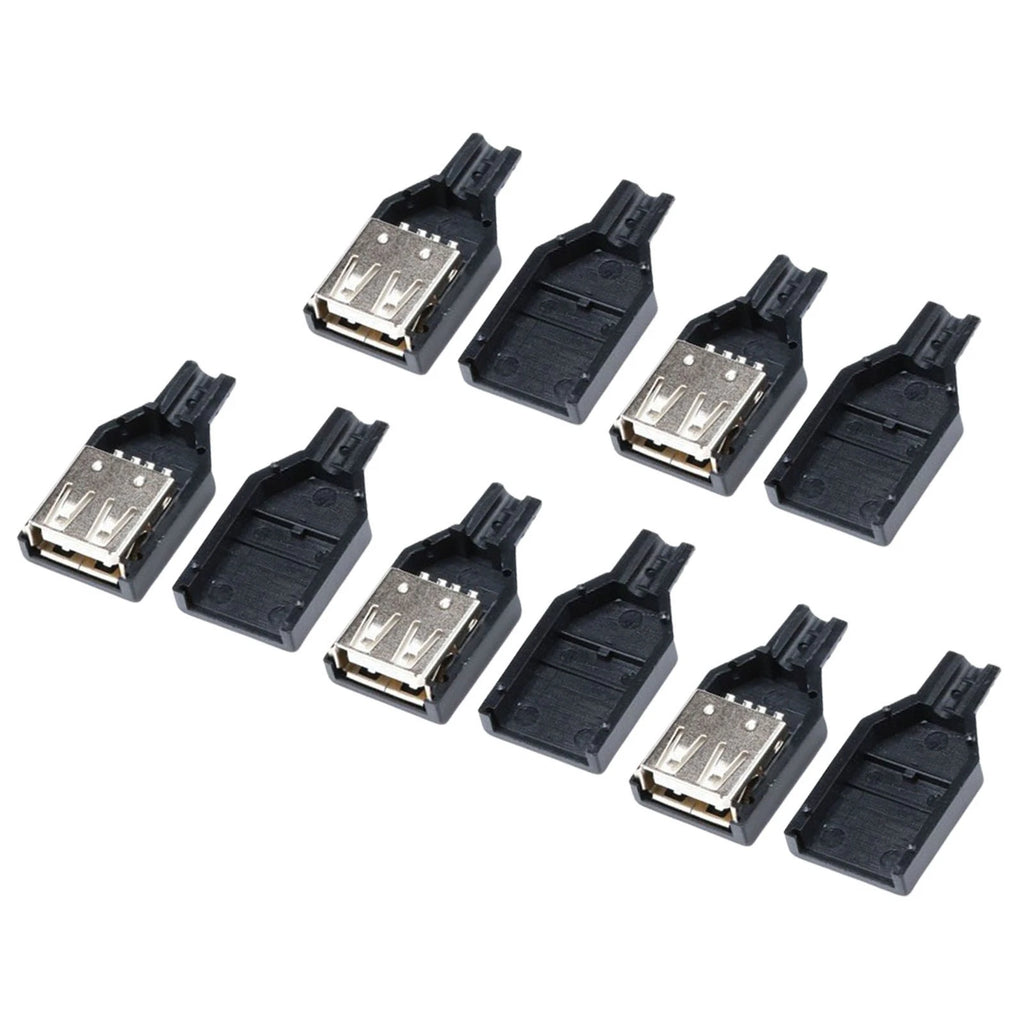 USB Female Socket Connector for Mobile Devices (USB 2.0, 5V)