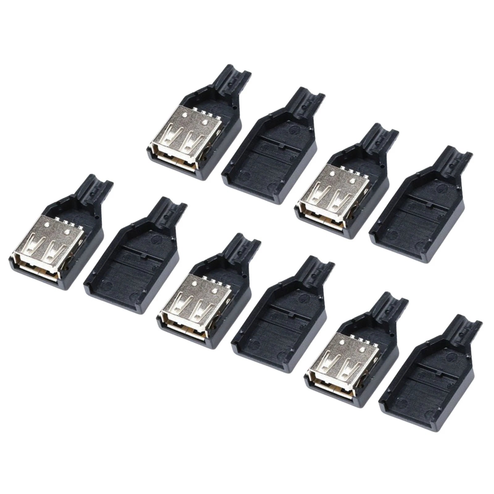 USB Female Socket Connector for Mobile Devices (USB 2.0, 5V)