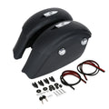 Matte Black Hard Saddlebags for Indian Chieftain (2014–2018)