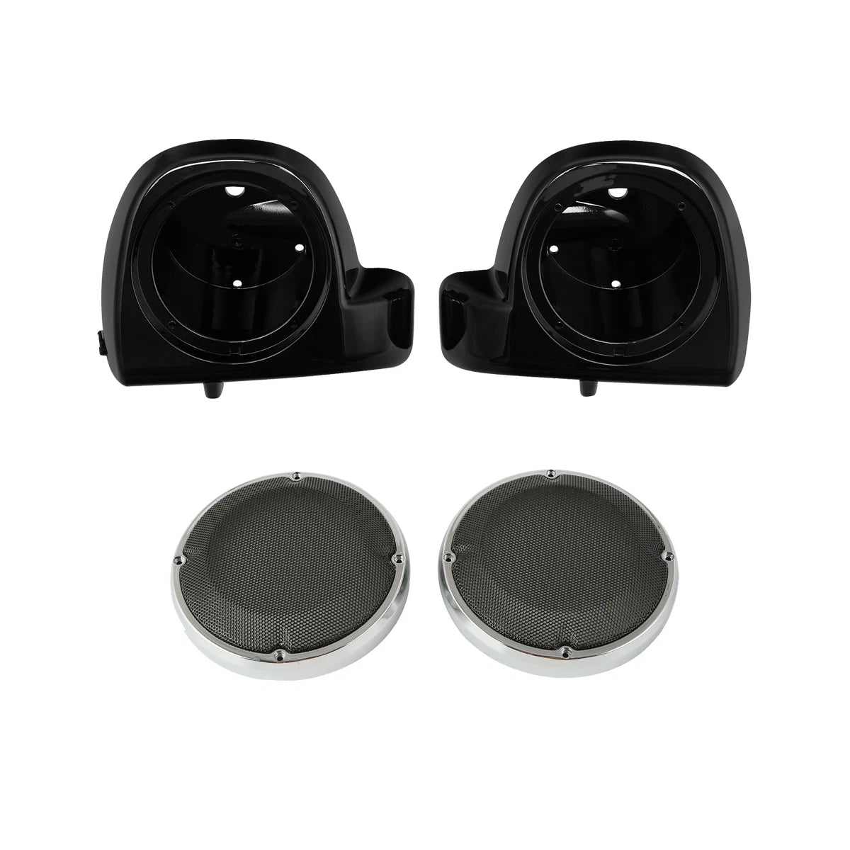 6.5" Speaker Pods & Grills for Harley Touring (2014–2024)