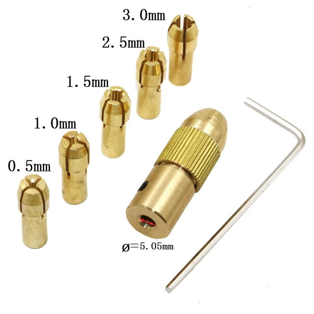 Drill Collet Tool 0.5-3.0mm for Micro-Electronic Drill Chuck