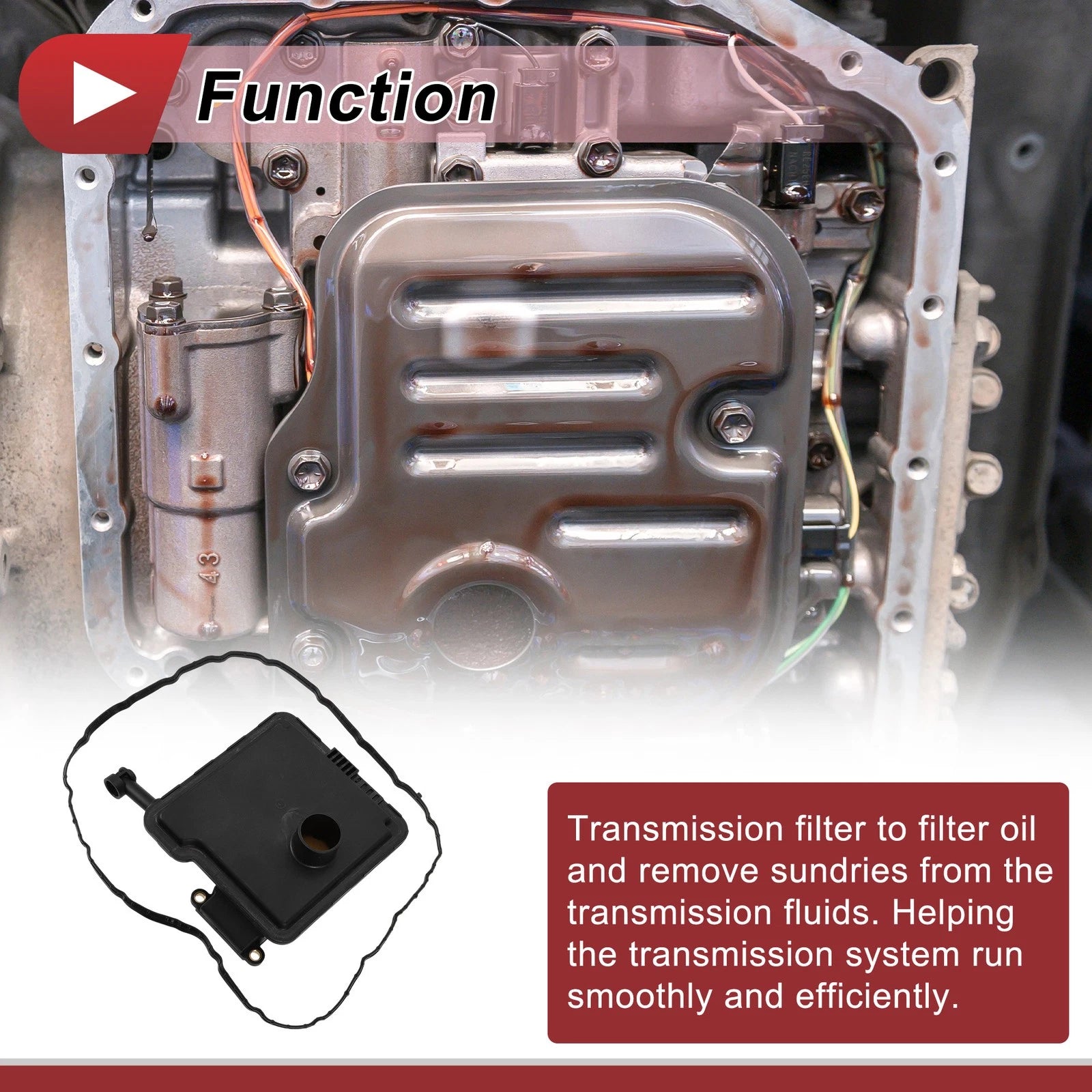 Transmission Filter Gasket Kit Replacement for Hyundai Santa Fe (2019–2023)