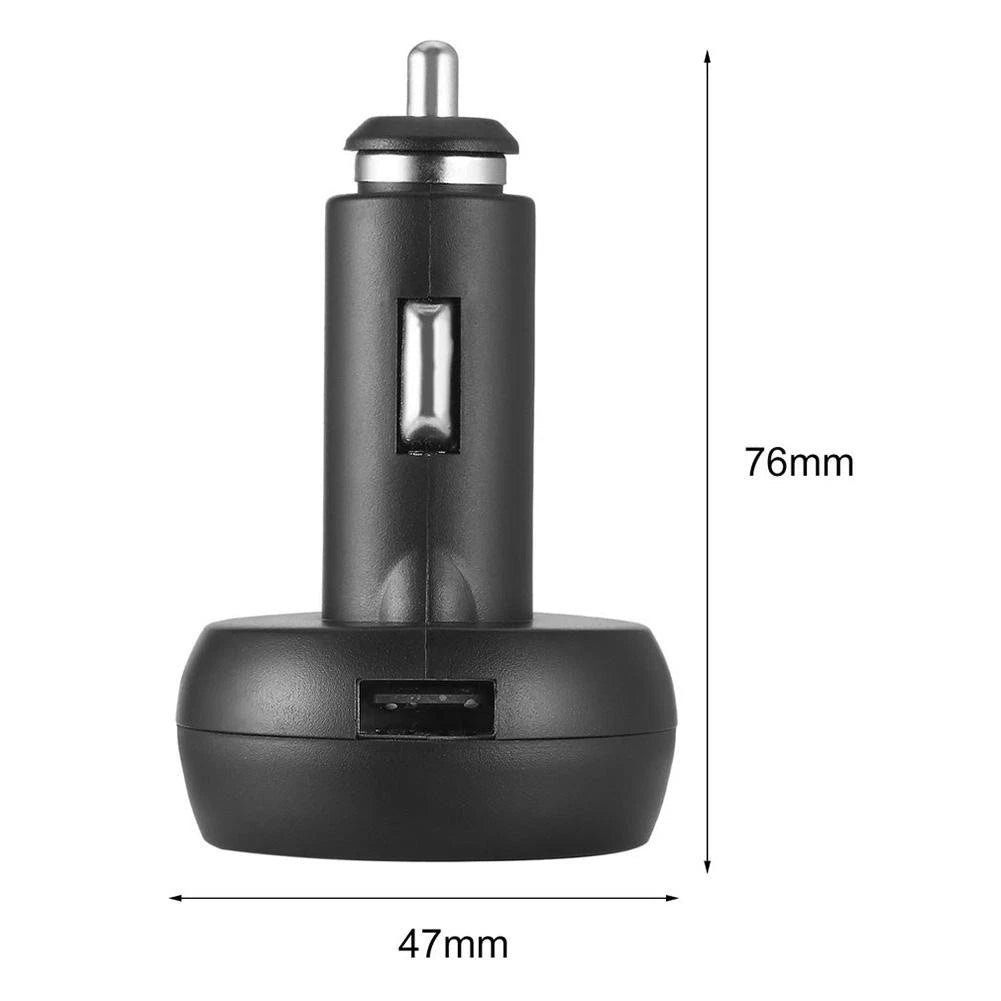 1 Pc Car Charger Voltmeter for Universal Use (LED Digital 7647mm)