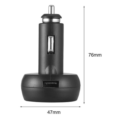 1 Pc Car Charger Voltmeter for Universal Use (LED Digital 7647mm)