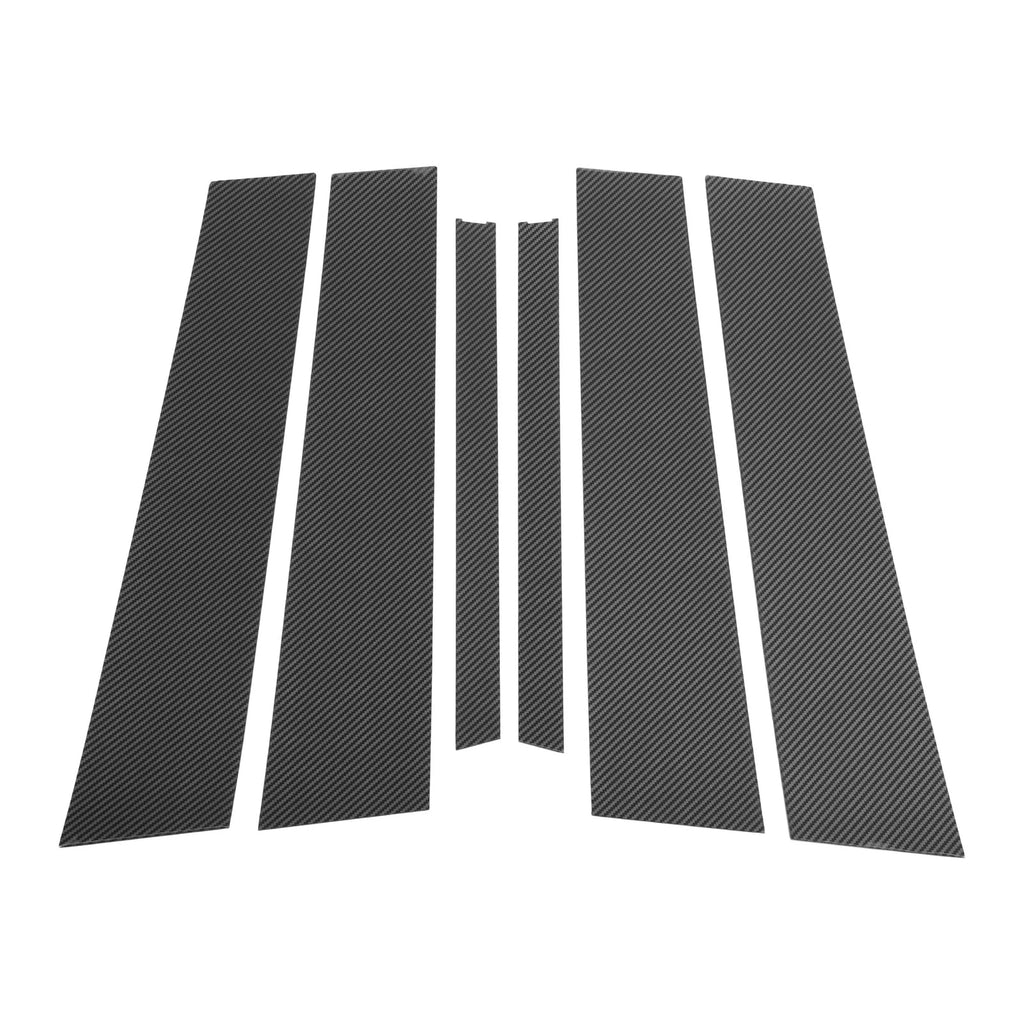 6 Pcs Pillar Window Trim Replacement for Chevy Equinox (2018–2023)