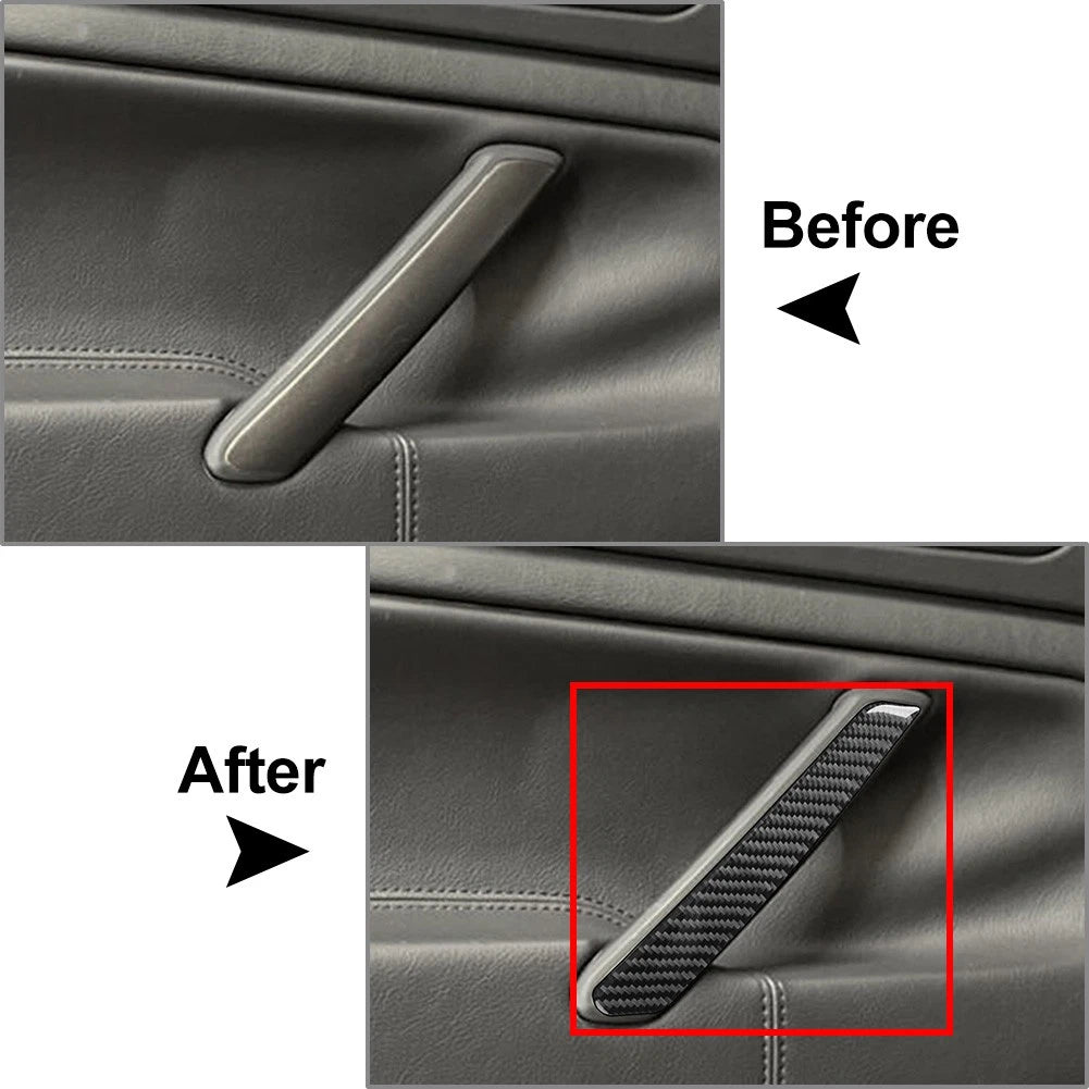 Set of 2 Rear Door Handle Covers for Volkswagen Passat B5 (2001–2005)