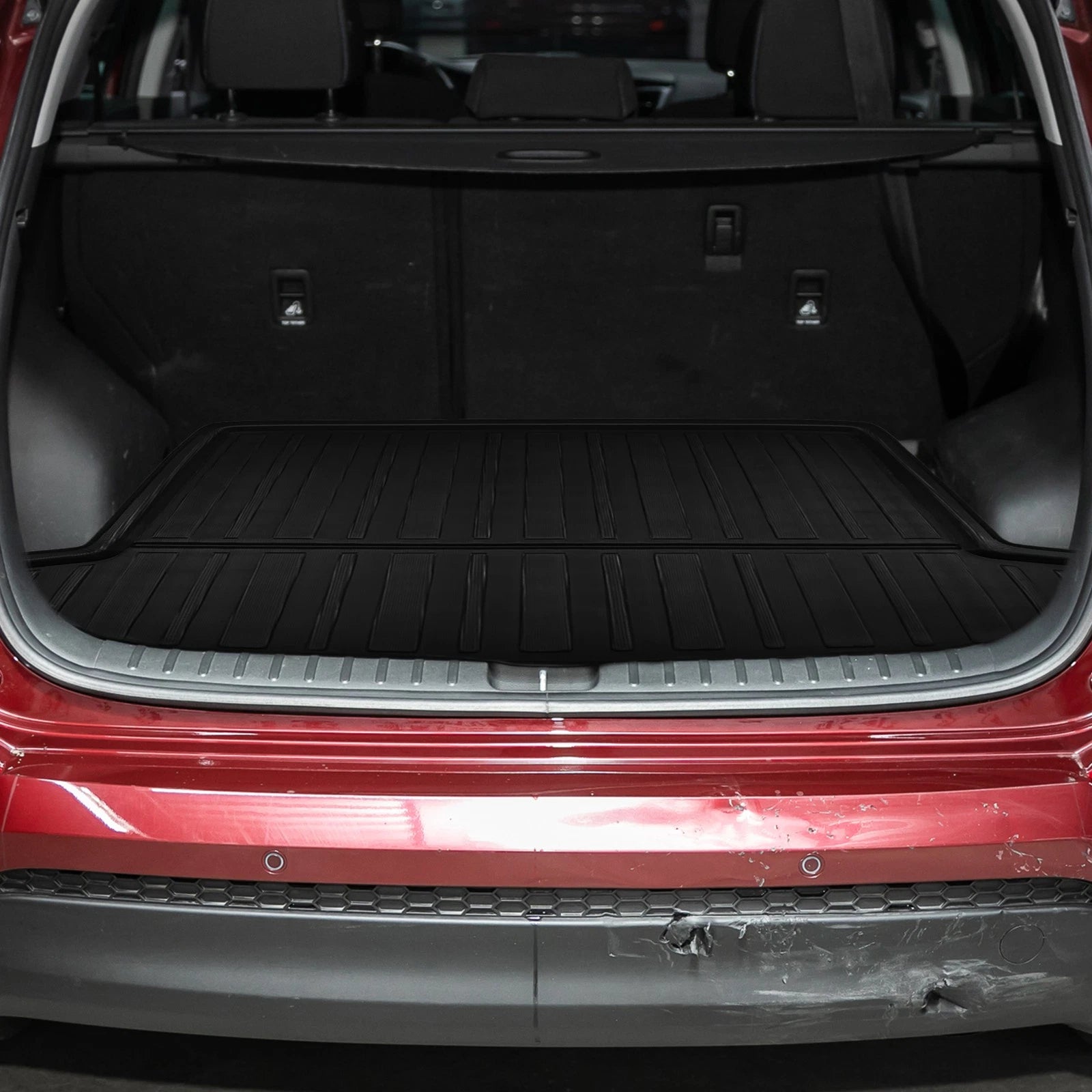 Cargo Trunk Tray Cargo Liner Rear Floor Mat for Hyundai Tucson (2016–2018)