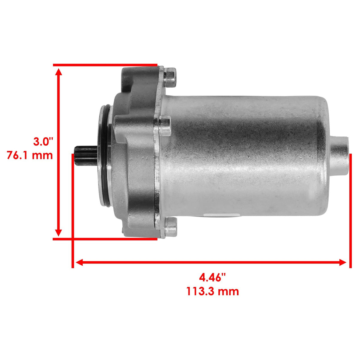 Power Control Motor with Sensor for Honda Foreman Rubicon 500 TRX500FPA (2009–2014)