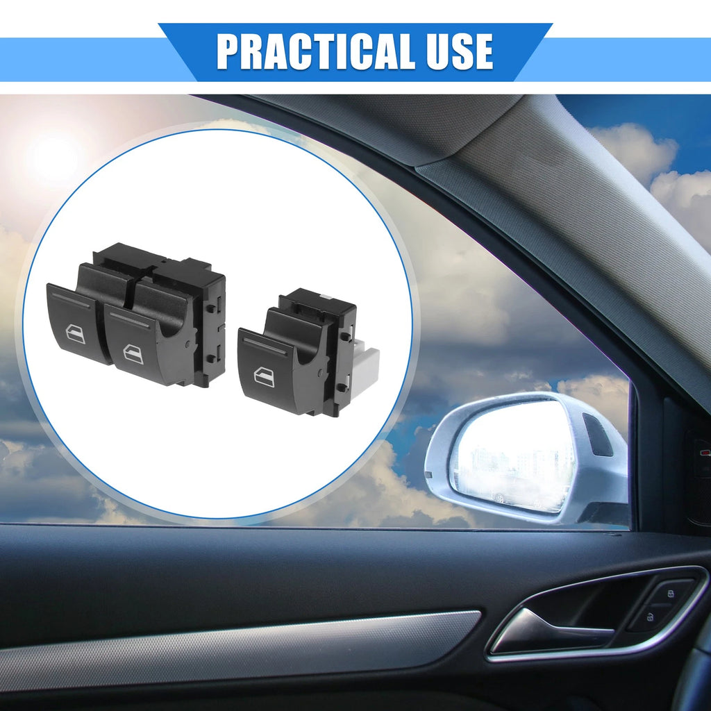 2X Window Control Switch for Skoda Roomster (2006–2015)