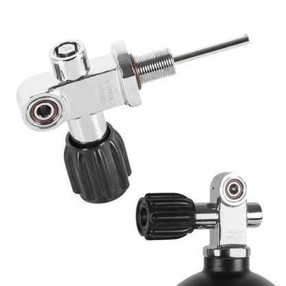 Brass Scuba Diving Tank Valve for Yoke DIN M18x1.5 Thread (250Bar)