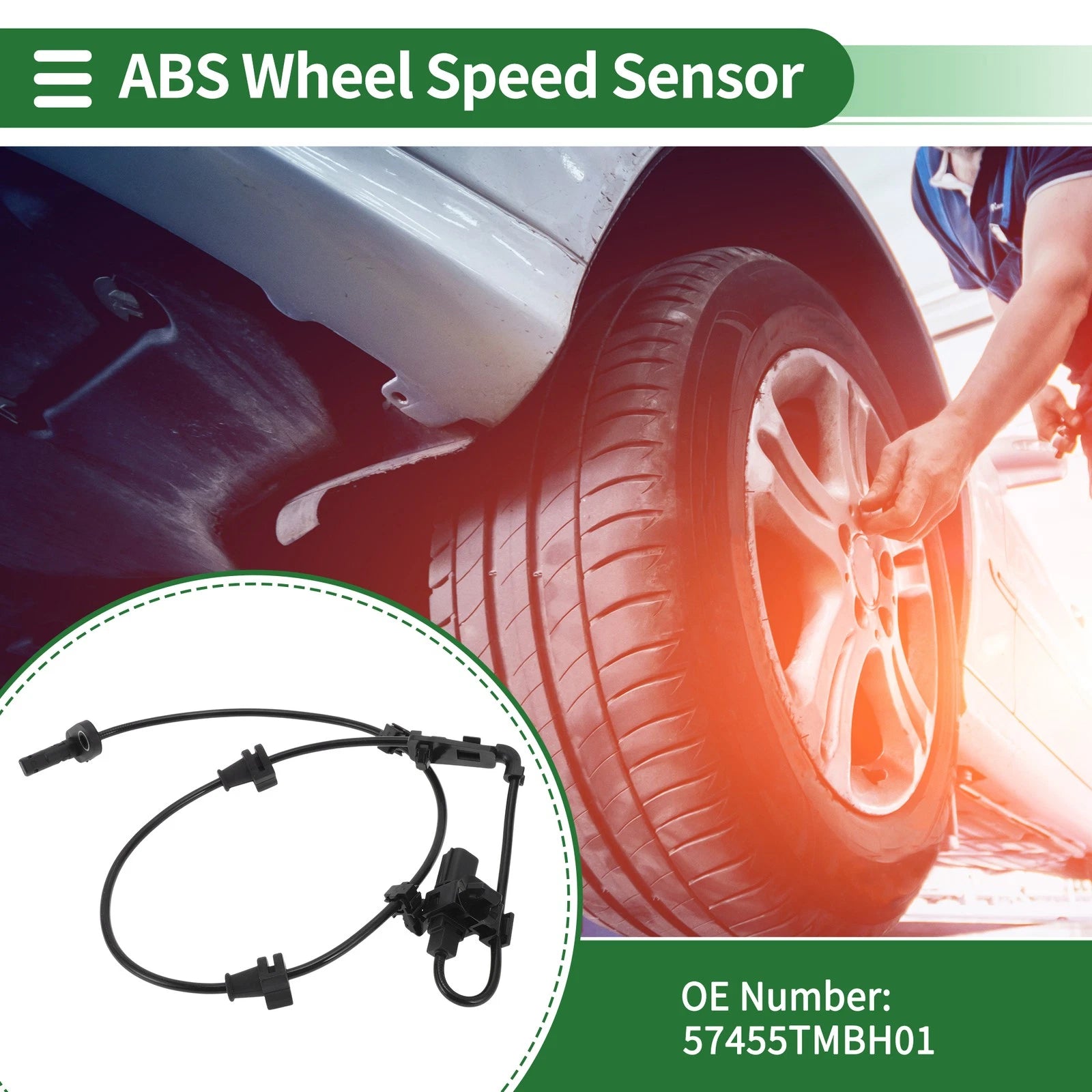 ABS Wheel Speed Sensor Replacement for Honda CR-V 2017–2019 Front Left