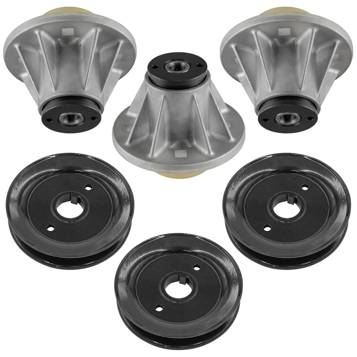 Deck Spindle with Pulley Replacement for Ariens 2048 2148 2348 (2000–2007)