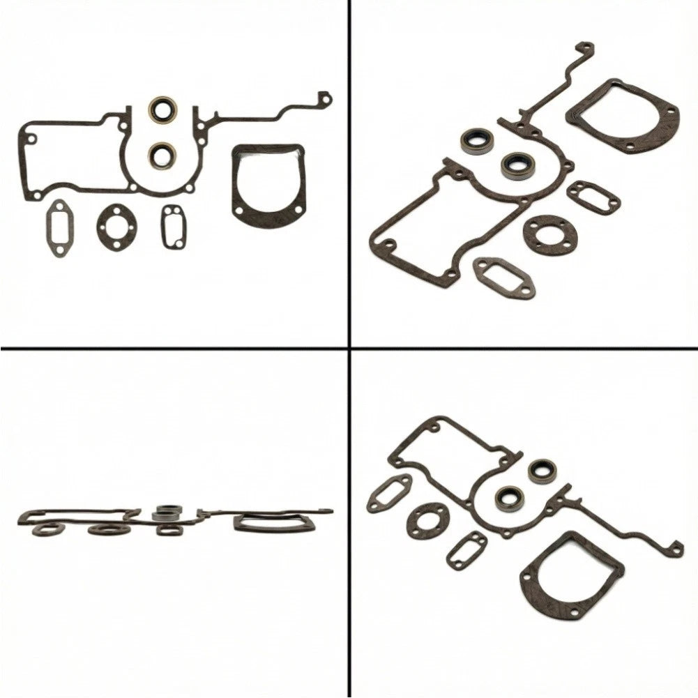 Set of 7 Replacement Gaskets and Oil Seals for Chainsaw Models 61 268 268xp