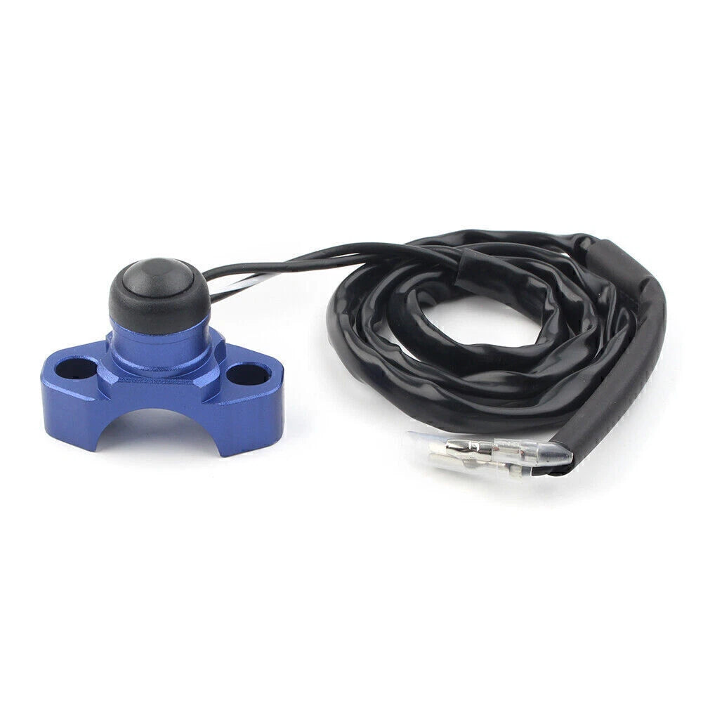 CNC Engine Stop Start Kill Switch Button for Universal Dirt Bike Quad ATV