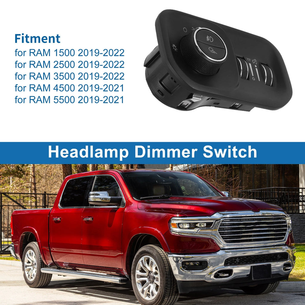 Headlight Switch No.68156061AB for Ram 1500 (2019–2020)