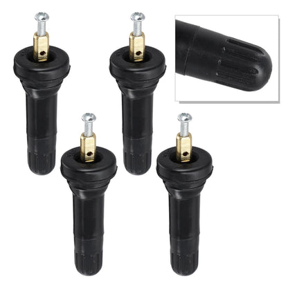 Set of 4 Rubber Valve Stems for GMC Cadillac Chevy