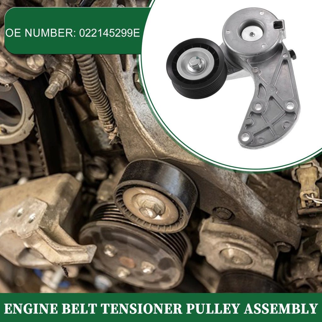 Engine Belt Tensioner Pulley Assembly for Volkswagen Touareg (2004–2016)