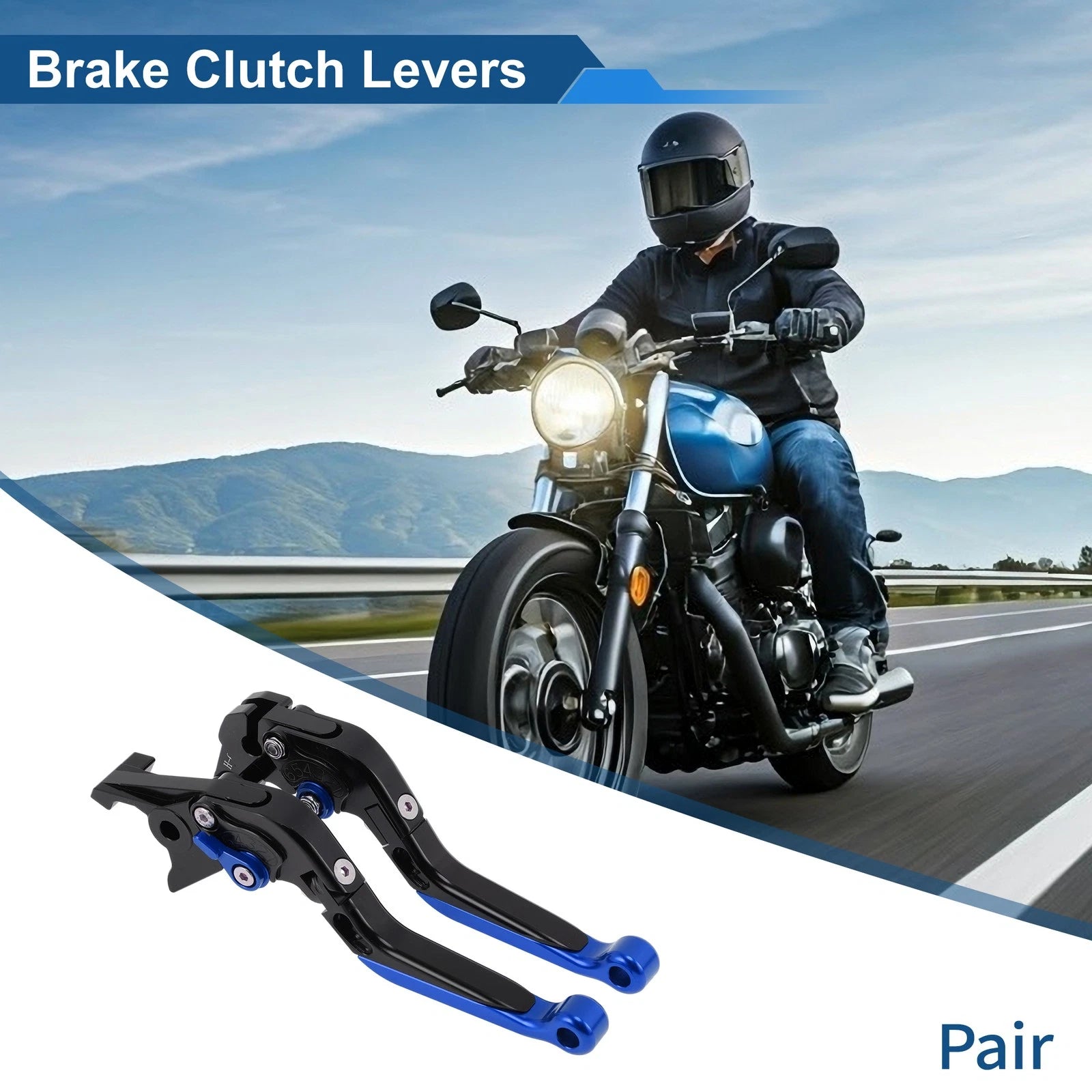 Adjustable Short Long Brake Clutch Levers for Honda CBR650R (2014–2022)