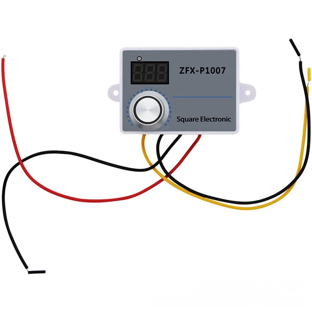 Adjustable Fan Speed Controller for 220V Motors (Digital Display)